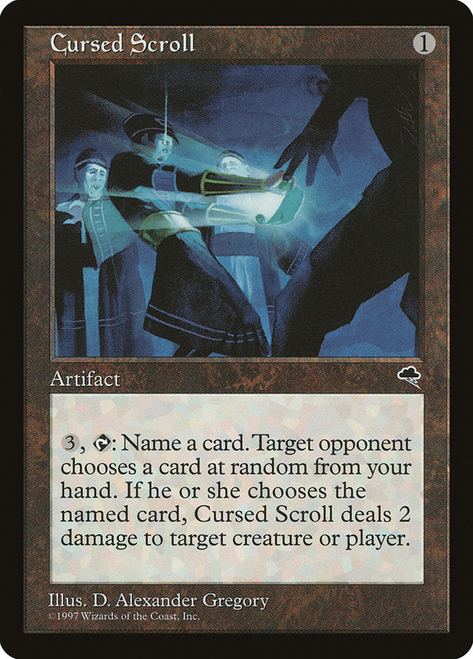 Cursed Scroll [Tempest] | Gamers Paradise