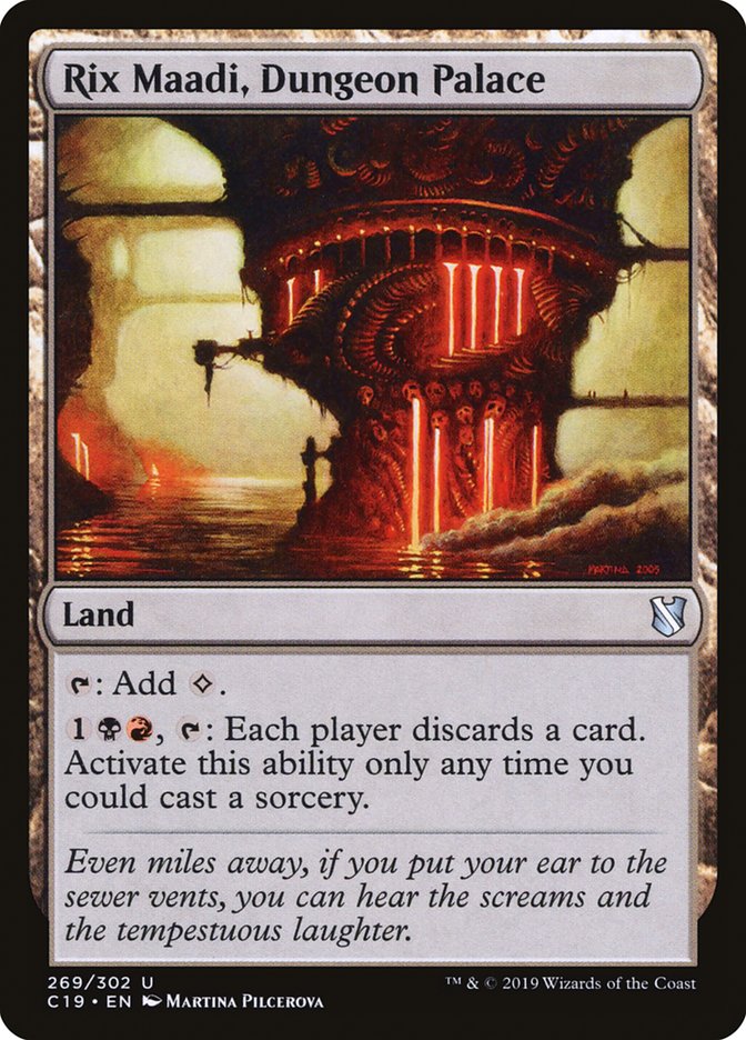 Rix Maadi, Dungeon Palace [Commander 2019] | Gamers Paradise
