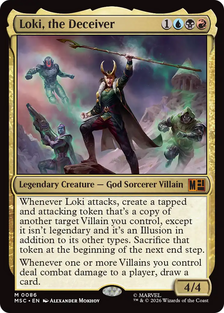 Loki, the Deceiver (Surge Foil) [Marvel Super Heroes Commander] | Gamers Paradise