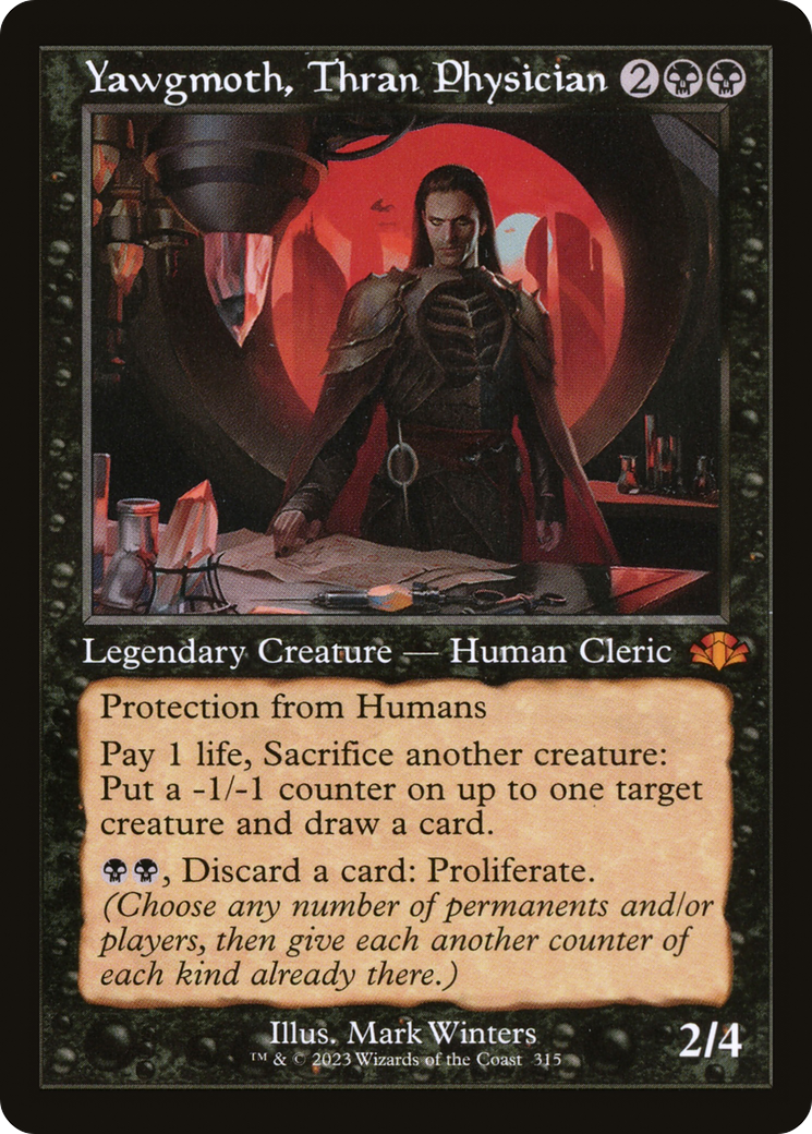 Yawgmoth, Thran Physician (Retro) [Dominaria Remastered] | Gamers Paradise