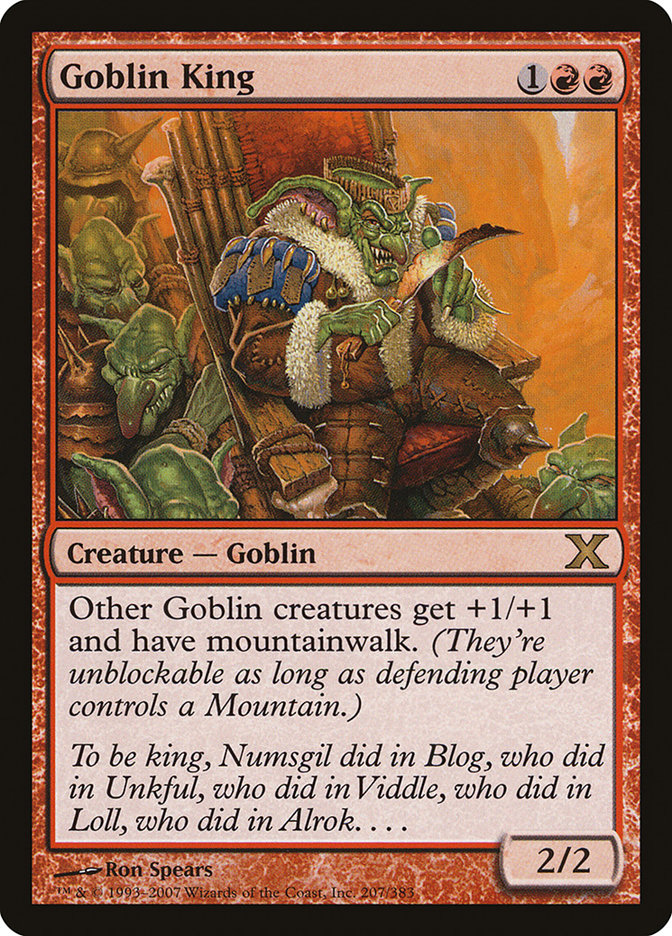 Goblin King [Tenth Edition] | Gamers Paradise