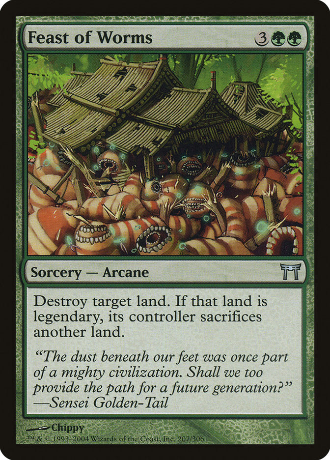 Feast of Worms [Champions of Kamigawa] | Gamers Paradise