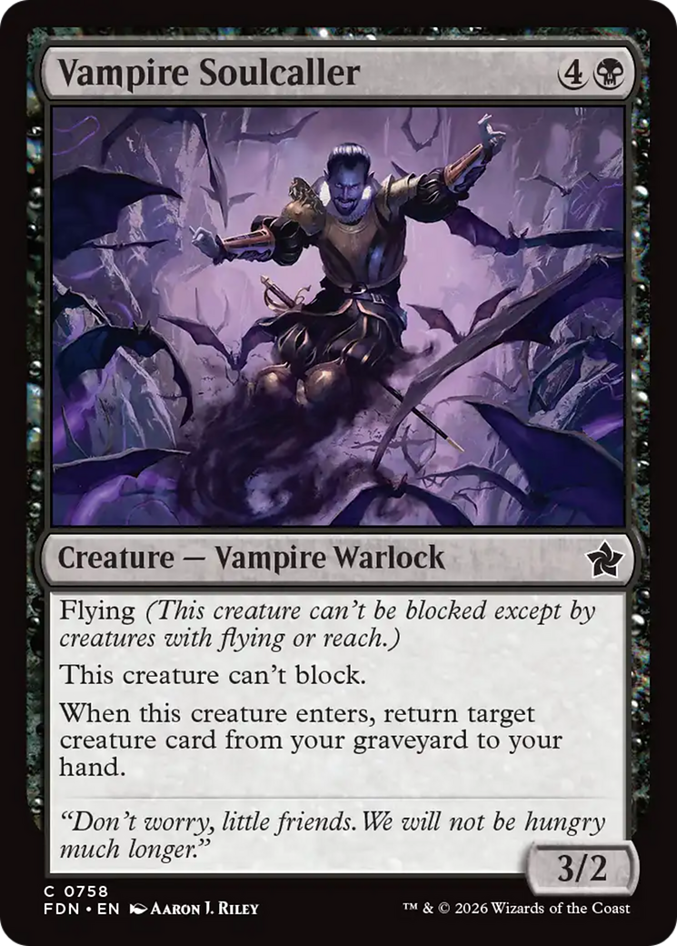 Vampire Soulcaller (0758) [Foundations] | Gamers Paradise