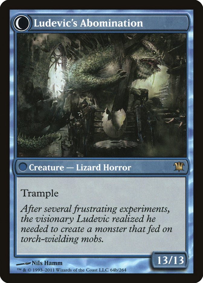 Ludevic's Test Subject // Ludevic's Abomination [Innistrad] | Gamers Paradise