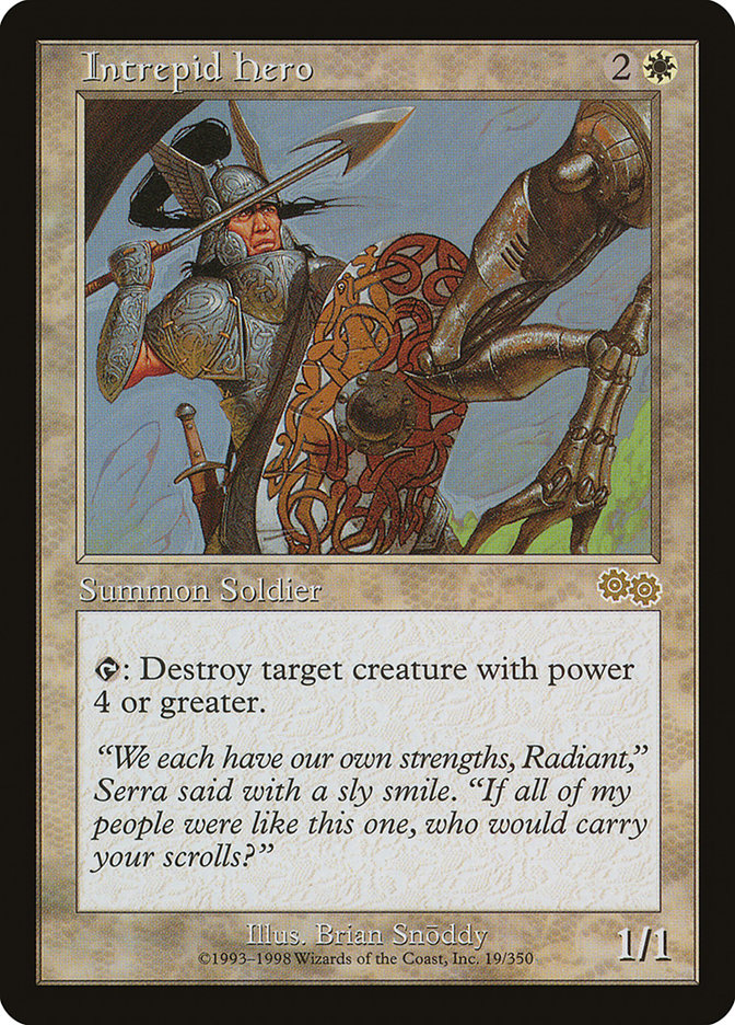Intrepid Hero [Urza's Saga] | Gamers Paradise