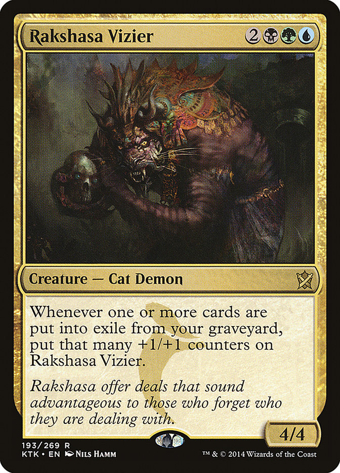 Rakshasa Vizier [Khans of Tarkir] | Gamers Paradise