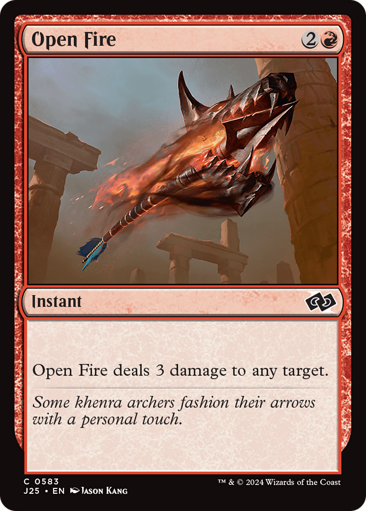 Open Fire [Foundations Jumpstart] | Gamers Paradise