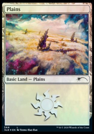 Plains (Enchanted) (544) [Secret Lair Drop Promos] | Gamers Paradise