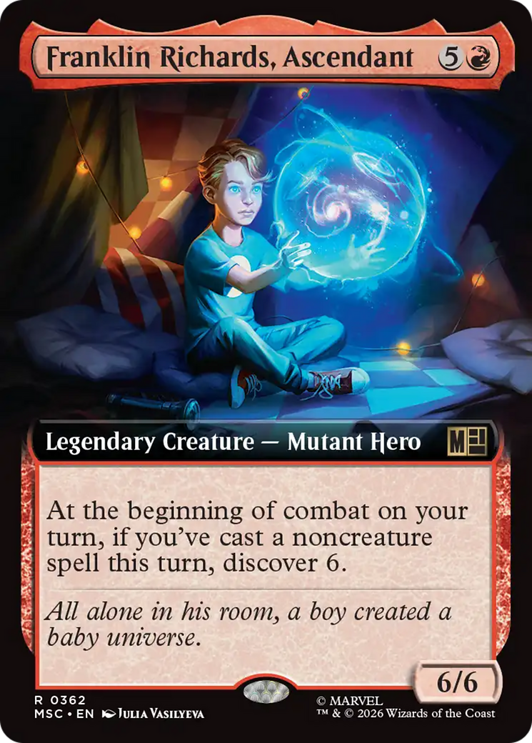 Franklin Richards, Ascendant (Extended Art) [Marvel Super Heroes Commander] | Gamers Paradise