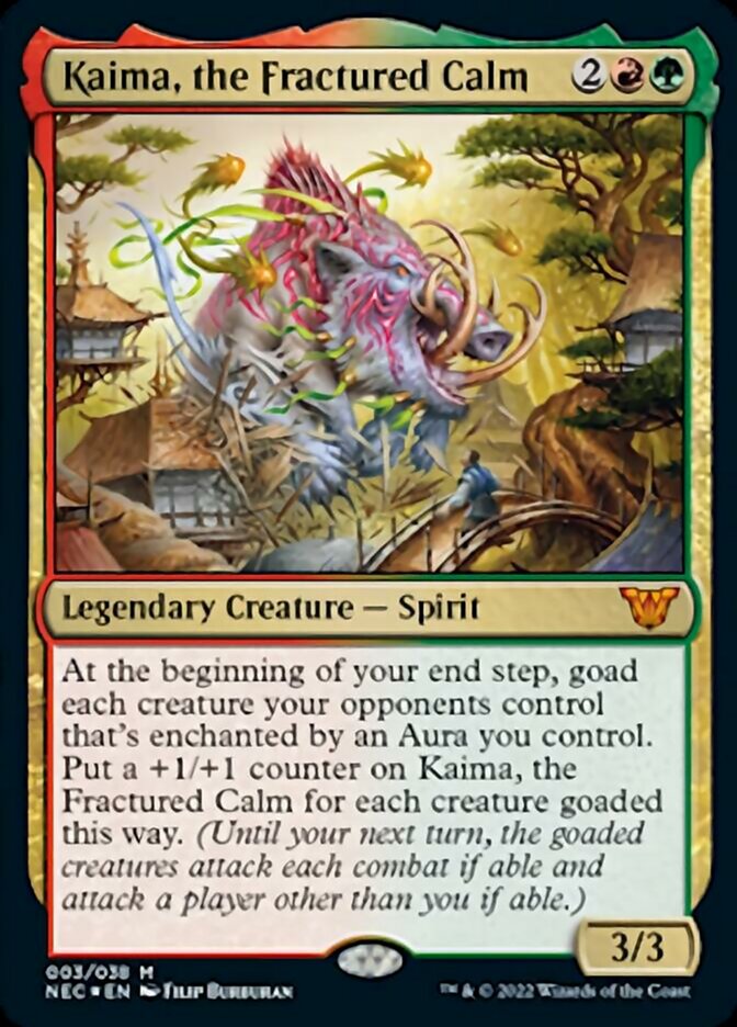 Kaima, the Fractured Calm [Kamigawa: Neon Dynasty Commander] | Gamers Paradise