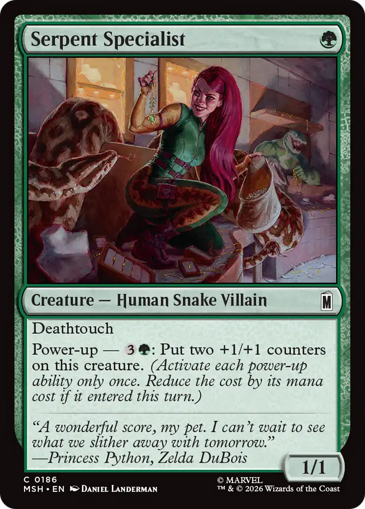 Serpent Specialist [Marvel Super Heroes] | Gamers Paradise