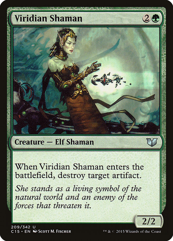 Viridian Shaman [Commander 2015] | Gamers Paradise