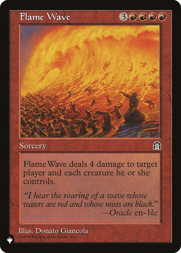 Flame Wave [The List Reprints] | Gamers Paradise