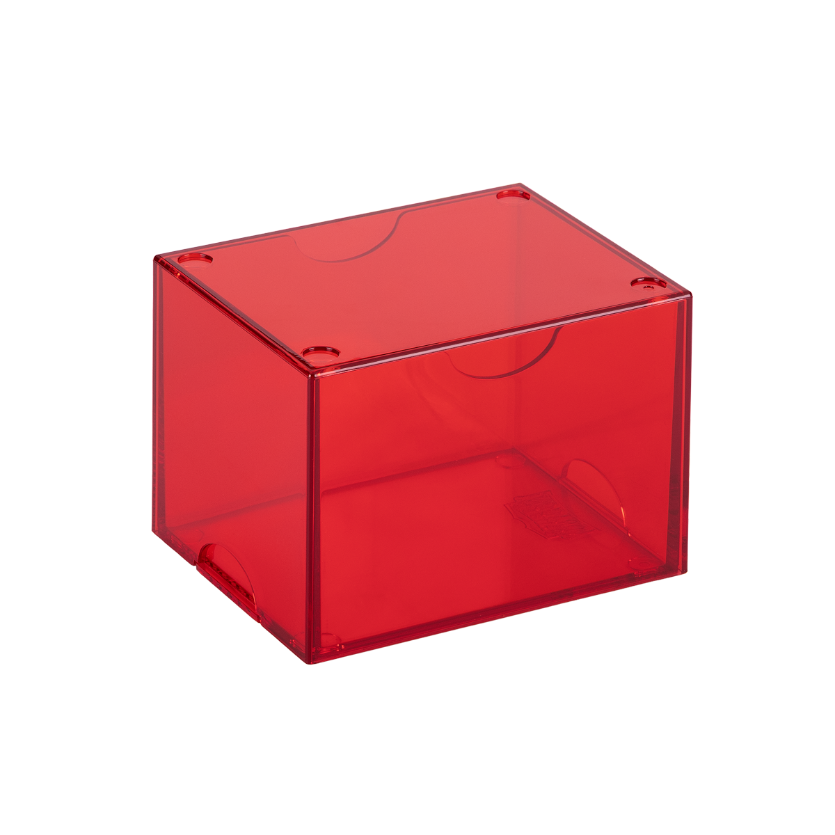 Dragon Shield: Strongbox - Clear Red | Gamers Paradise