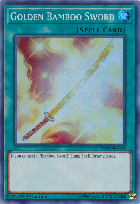 Golden Bamboo Sword [SHVA-EN054] Super Rare | Gamers Paradise