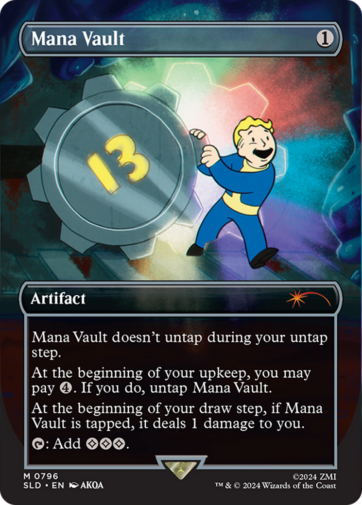 Mana Vault (Rainbow Foil) [Secret Lair Drop Series] | Gamers Paradise