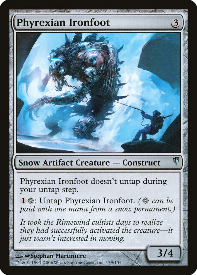 Phyrexian Ironfoot [Coldsnap] | Gamers Paradise