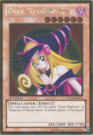 Dark Magician Girl [PGLD-EN033] Gold Rare | Gamers Paradise