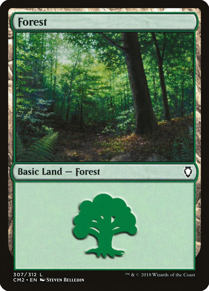 Forest (307) [Commander Anthology Volume II] | Gamers Paradise