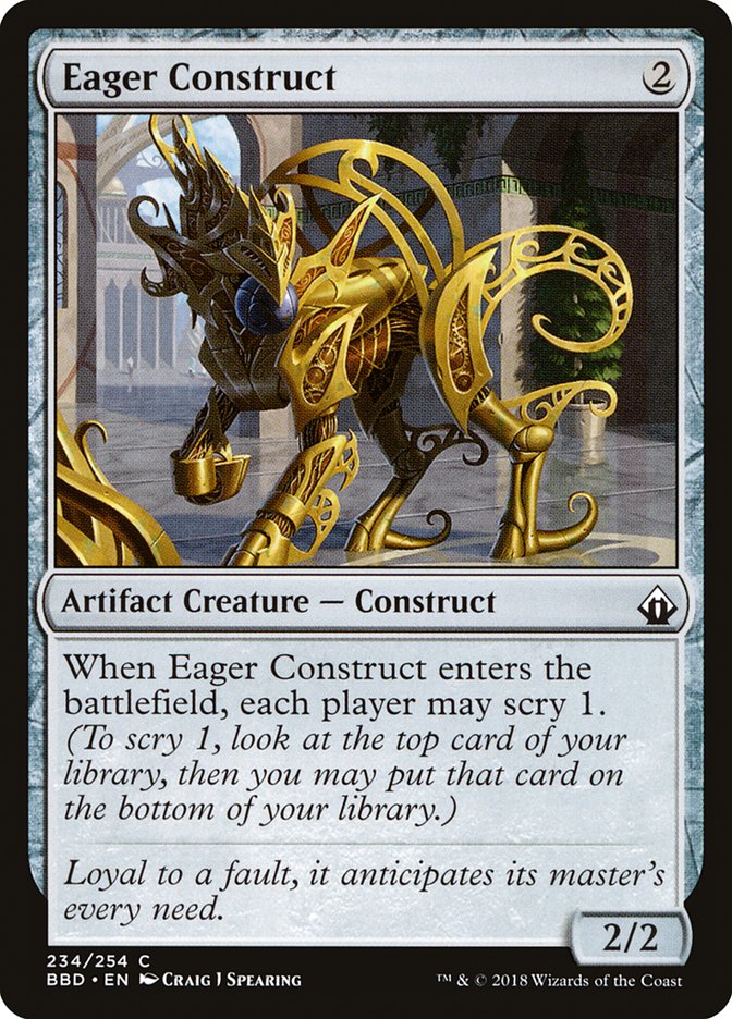 Eager Construct [Battlebond] | Gamers Paradise