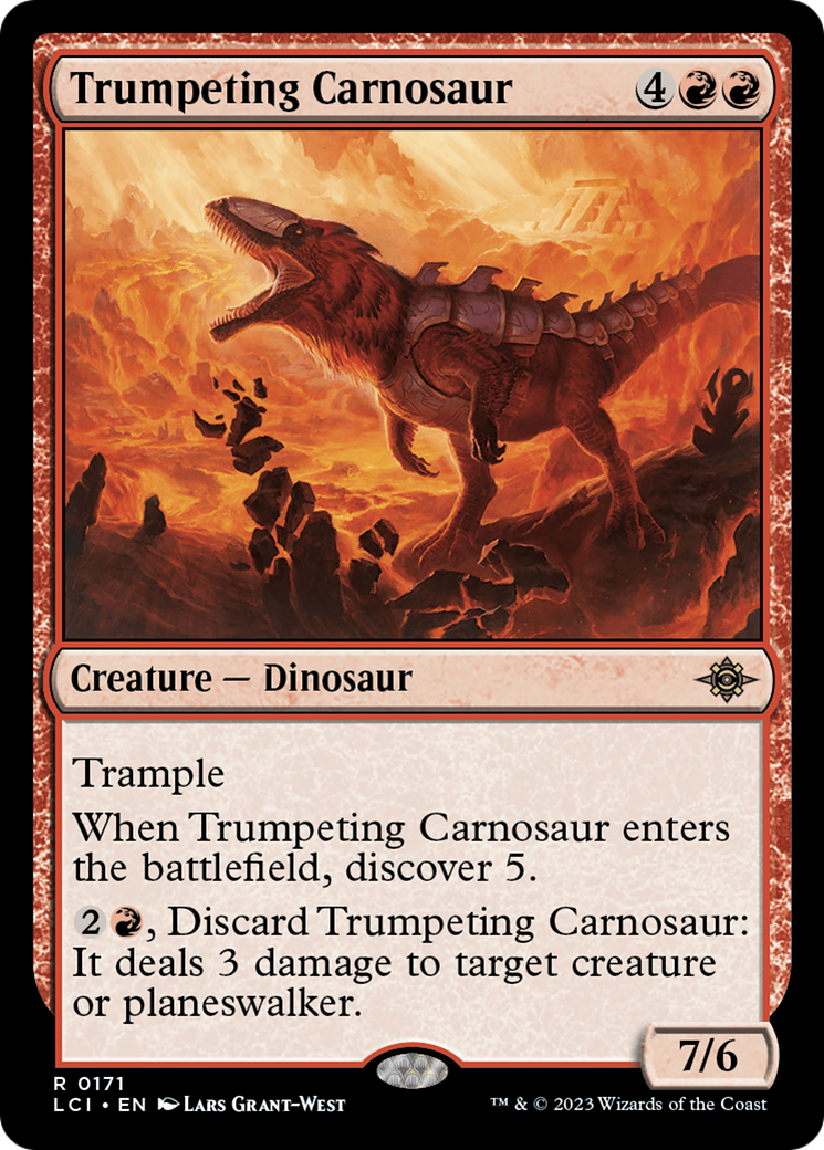 Trumpeting Carnosaur [The Lost Caverns of Ixalan] | Gamers Paradise