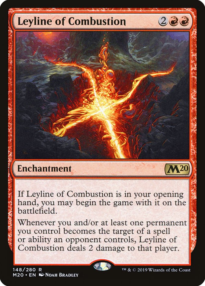 Leyline of Combustion [Core Set 2020] | Gamers Paradise