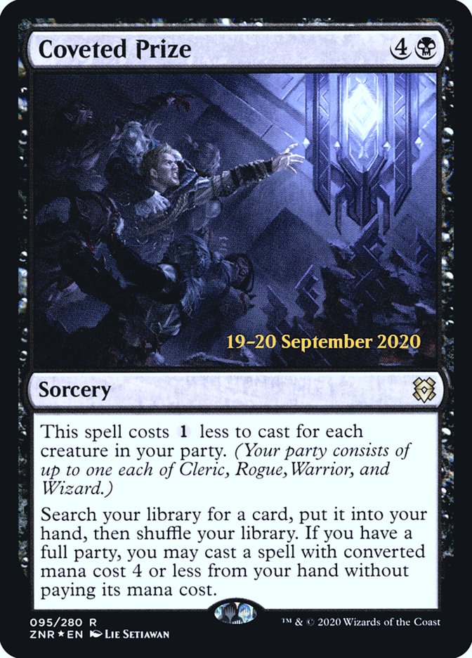 Coveted Prize [Zendikar Rising Prerelease Promos] | Gamers Paradise