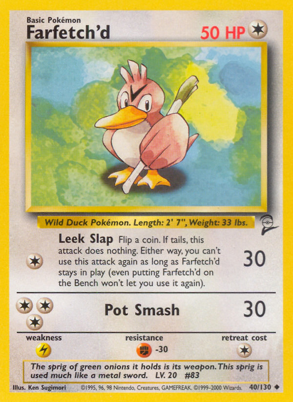 Farfetch'd (40/130) [Base Set 2] | Gamers Paradise