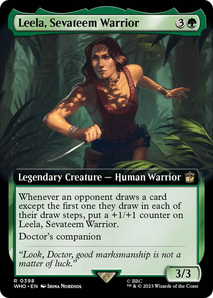 Leela, Sevateem Warrior (Extended Art) [Doctor Who] | Gamers Paradise