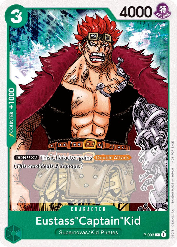 Eustass"Captain"Kid (Promotion Pack 2022) [One Piece Promotion Cards] | Gamers Paradise