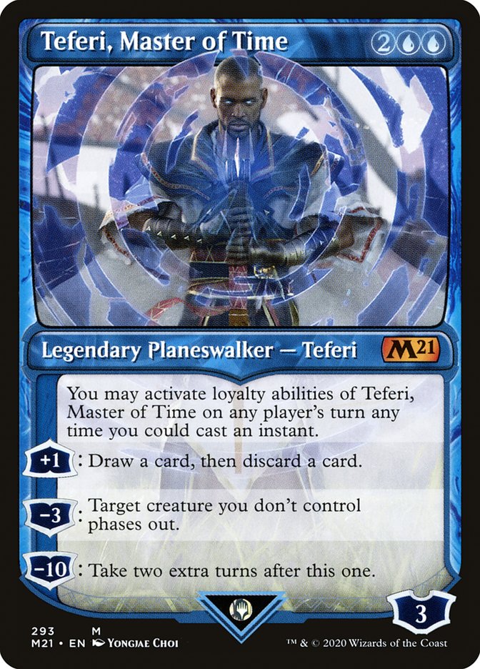 Teferi, Master of Time (Showcase) (293) [Core Set 2021] | Gamers Paradise
