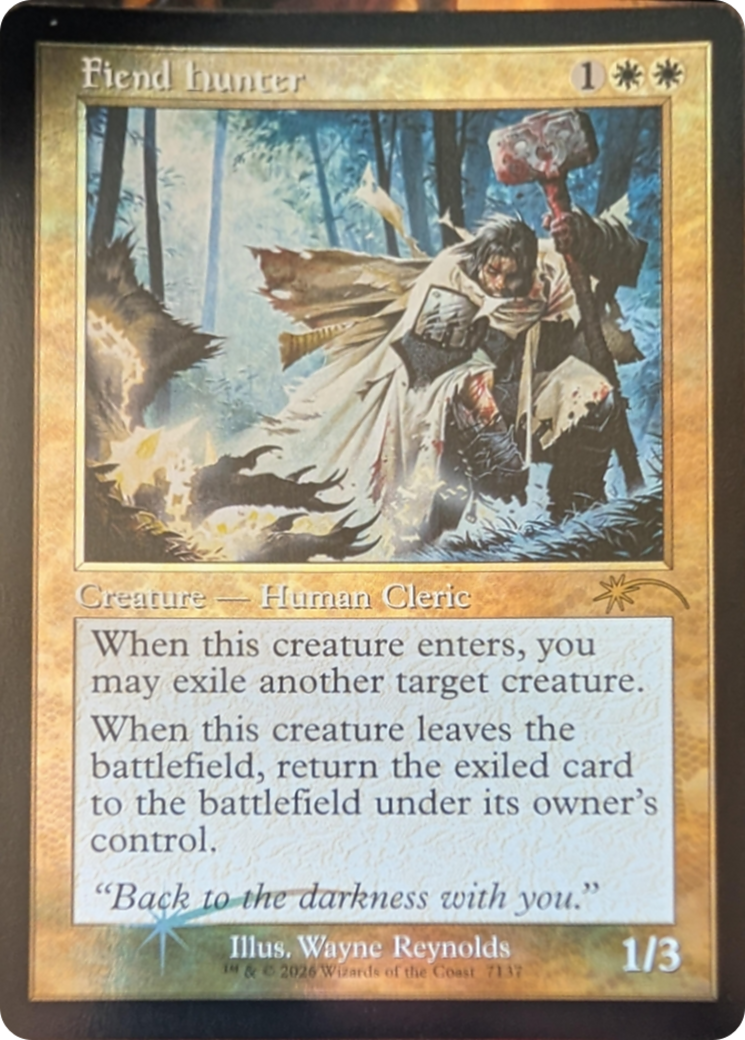 Fiend Hunter (Retro Frame) [Secret Lair Drop Series] | Gamers Paradise