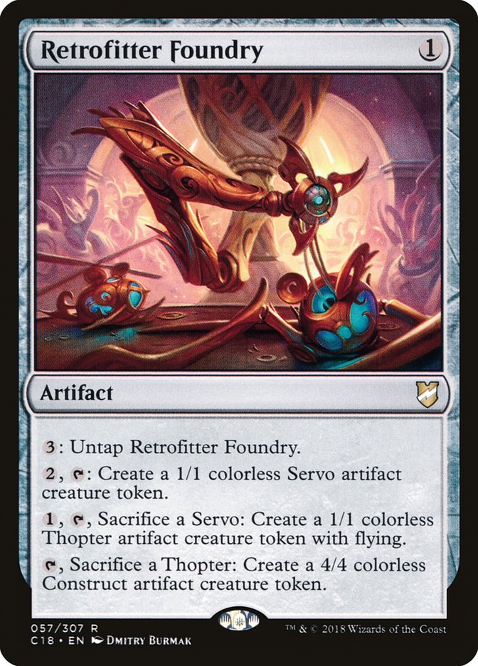 Retrofitter Foundry [Commander 2018] | Gamers Paradise
