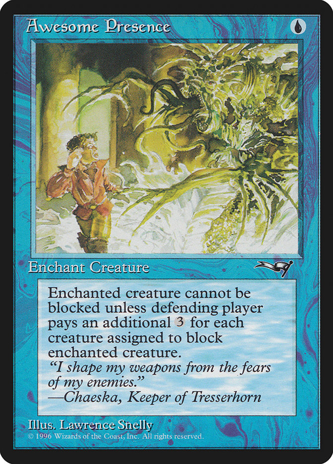 Awesome Presence (Creature Side) [Alliances] | Gamers Paradise