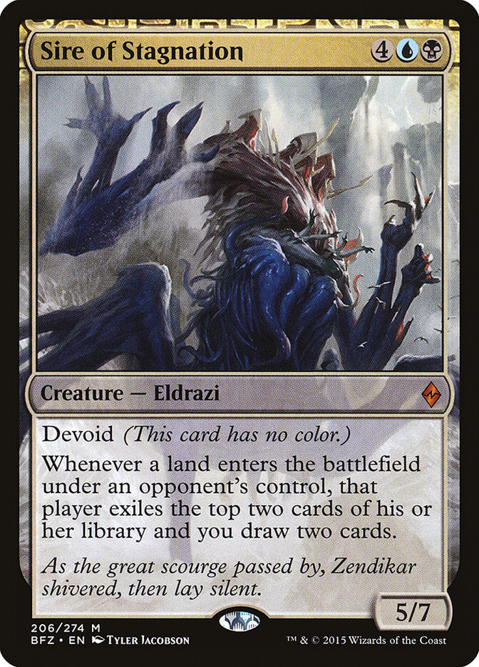Sire of Stagnation [Battle for Zendikar] | Gamers Paradise