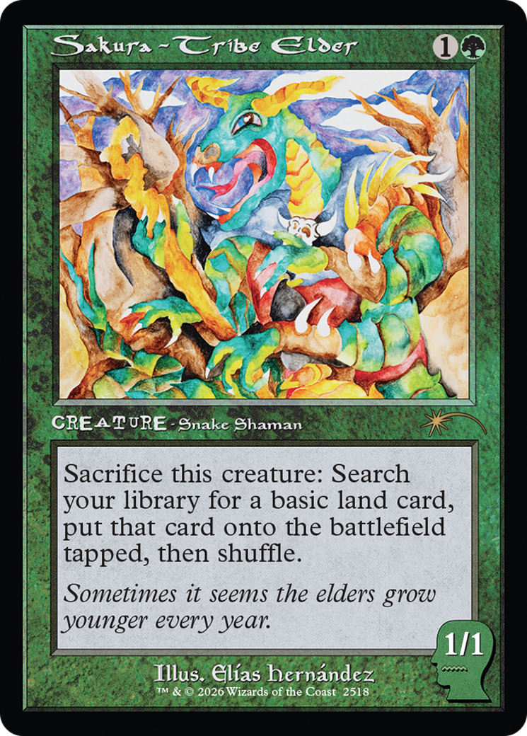 Sakura-Tribe Elder (2518) [Secret Lair Drop Series] | Gamers Paradise