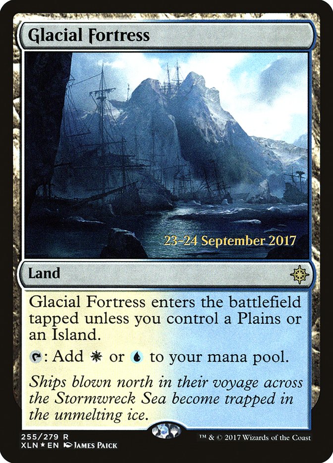 Glacial Fortress [Ixalan Prerelease Promos] | Gamers Paradise