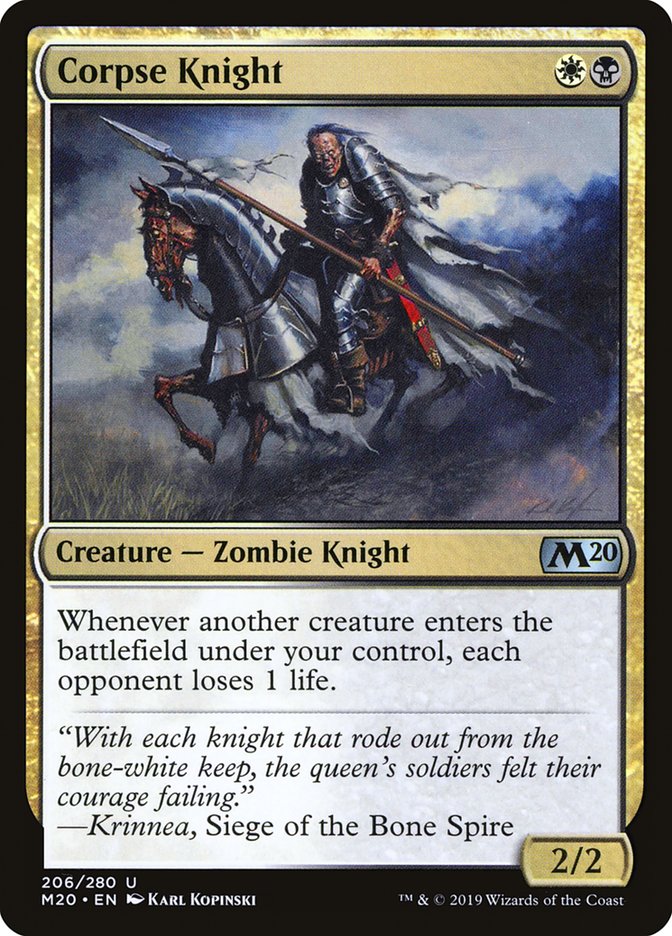 Corpse Knight (2/2) [Core Set 2020] | Gamers Paradise