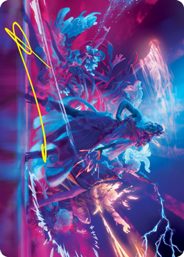 Prismari Command Art Card (Gold-Stamped Signature) [Strixhaven: School of Mages Art Series] | Gamers Paradise