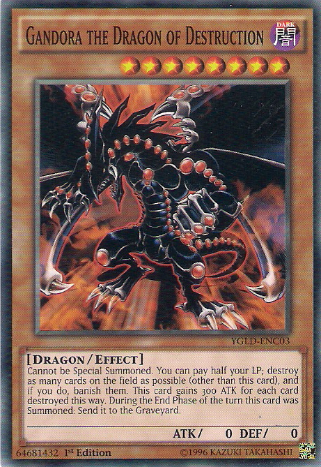 Gandora the Dragon of Destruction [YGLD-ENC03] Common | Gamers Paradise