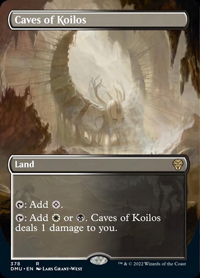 Caves of Koilos (Borderless Alternate Art) [Dominaria United] | Gamers Paradise