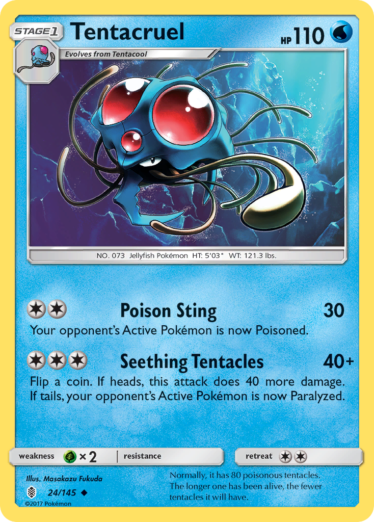 Tentacruel (24/145) [Sun & Moon: Guardians Rising] | Gamers Paradise