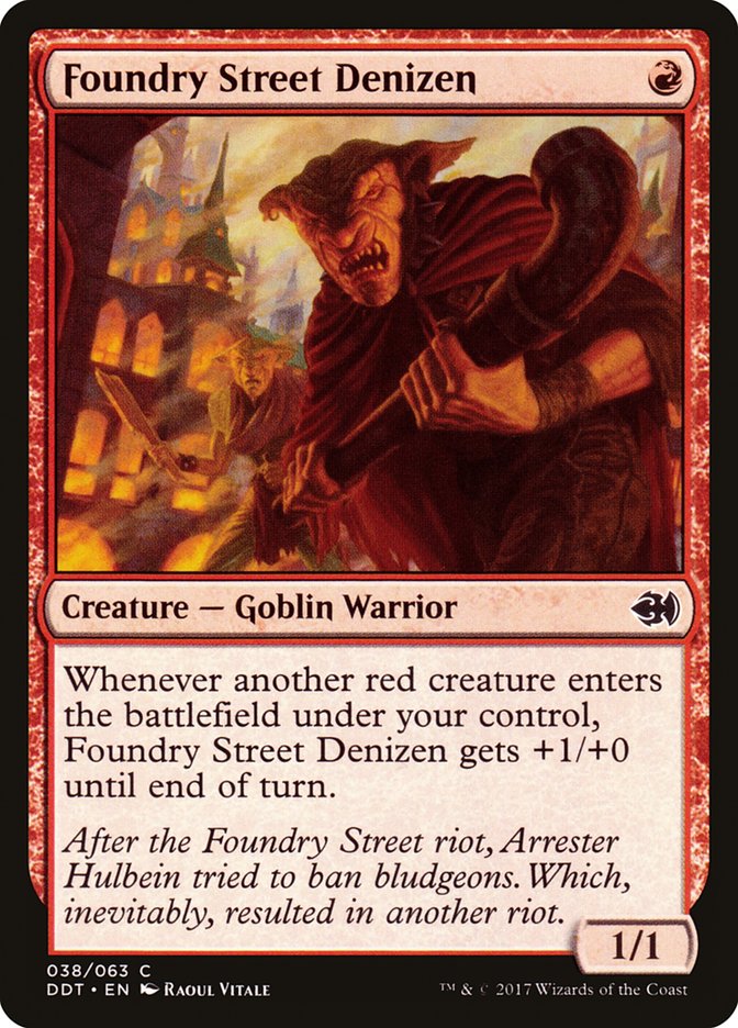 Foundry Street Denizen [Duel Decks: Merfolk vs. Goblins] | Gamers Paradise