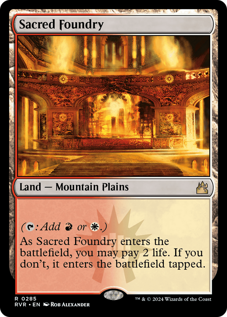 Sacred Foundry [Ravnica Remastered] | Gamers Paradise