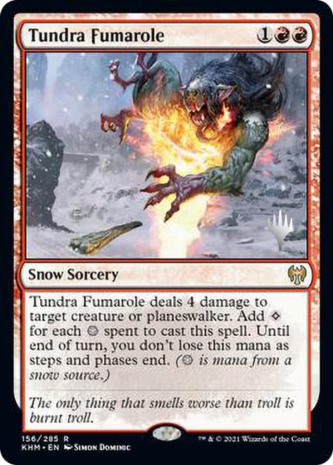 Tundra Fumarole (Promo Pack) [Kaldheim Promos] | Gamers Paradise