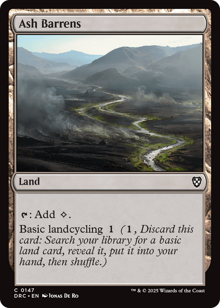 Ash Barrens [Aetherdrift Commander] | Gamers Paradise