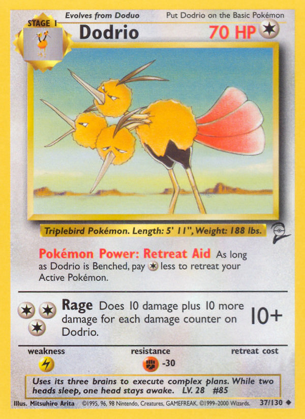 Dodrio (37/130) [Base Set 2] | Gamers Paradise