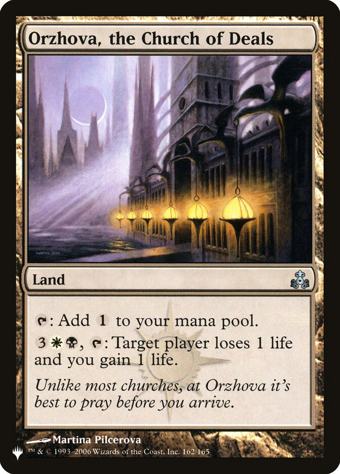 Orzhova, the Church of Deals [The List] | Gamers Paradise