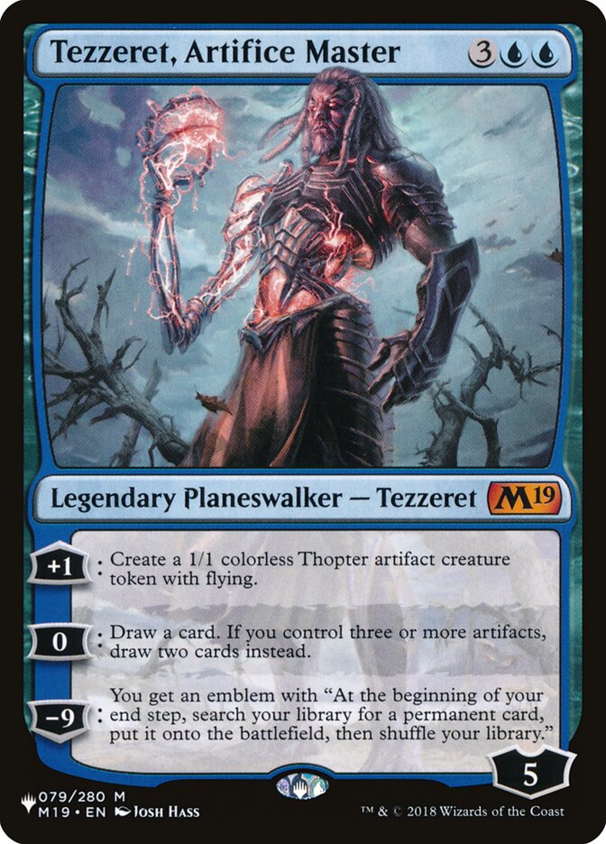 Tezzeret, Artifice Master [The List] | Gamers Paradise