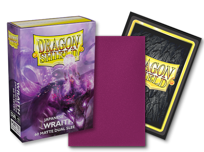 Dragon Shield: Japanese Size 60ct Sleeves - Wraith (Dual Matte) | Gamers Paradise